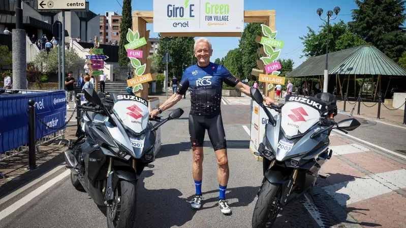 Kevin Schwantz, ambassador Suzuki al Giro d&rsquo;Italia