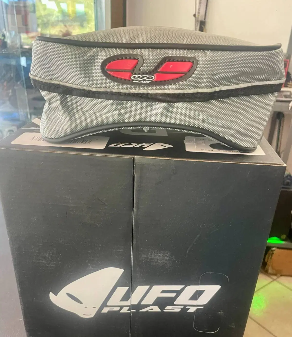 UFO PLAST MB02212E BORSELLO PARAFANGO ENDURO GRIGI