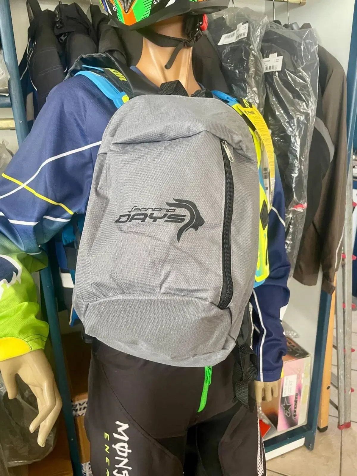 ZAINO LEONCINO DAYS MULTIUSO GRIGIO Benelli