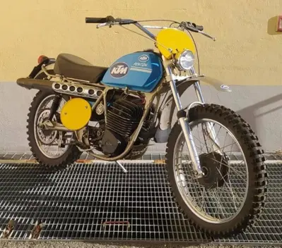 KTM 175 GS d'epoca