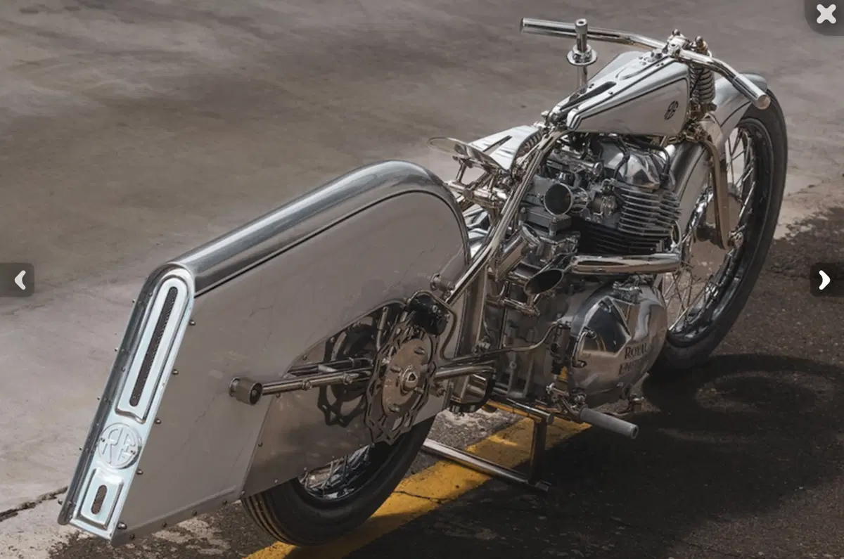 Animus One: la Royal Enfield trasformata in un mito anni '20 [GALLERY] (4)