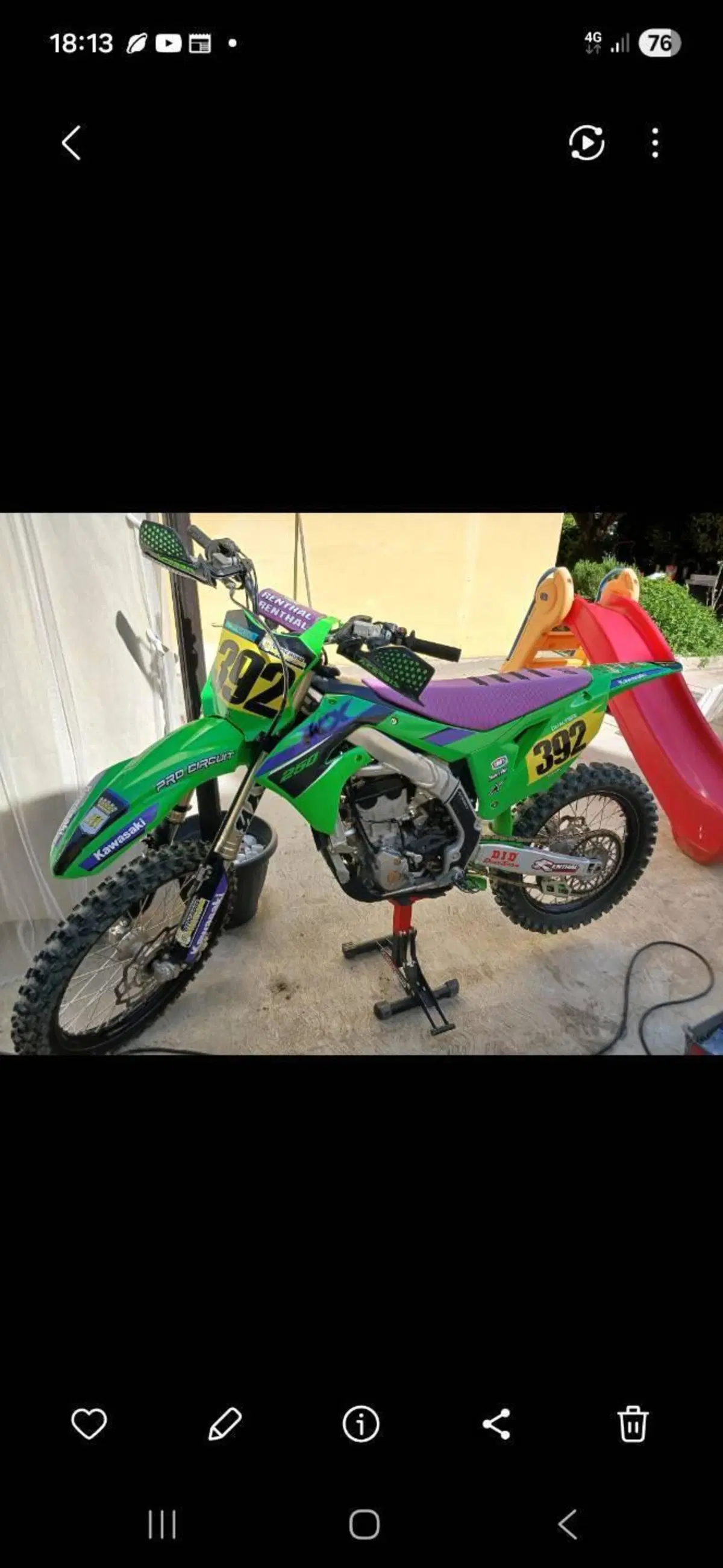 Kawasaki KX250 (2023)