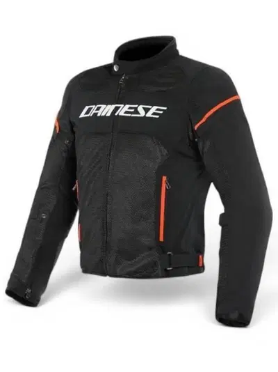 Giubbotto DAINESE Air Frame D1 nero rosso fluo
