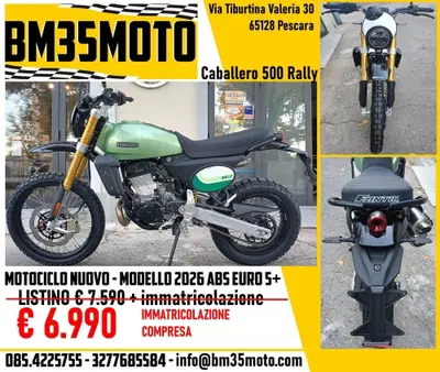 Fantic Motor Caballero 500 Rally (2025 - 26) nuova