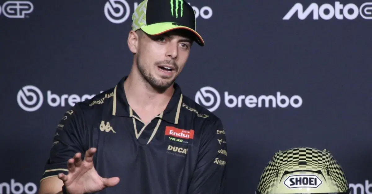MotoGP 2026. GP d'Italia al Mugello. Fabio Di Giannantonio: "Io tenere in alto la Ducati? Loro hanno Pecco Bagnaia e Marc Marquez, io sono giallo VR46"