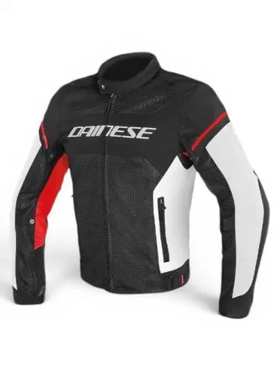 Giubbotto DAINESE Air Frame D1 bianco rosso