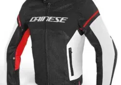 Giubbotto DAINESE Air Frame D1 bianco rosso