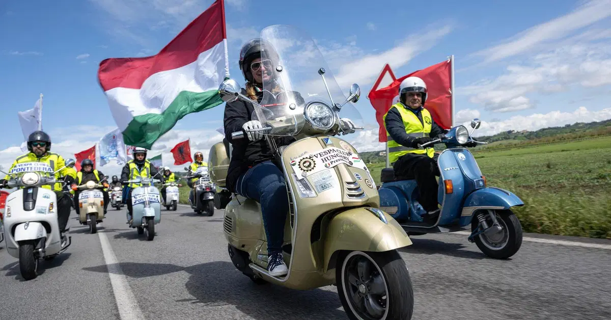 Vespa festeggia 80 anni: a Roma il raduno mondiale dal 25 al 28 giugno