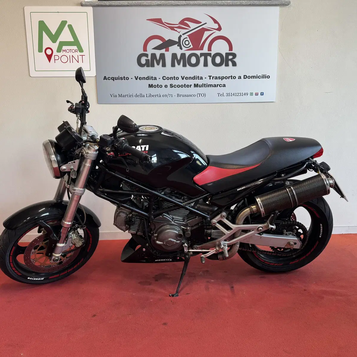 Ducati Monster 600 Dark (1998 - 01) (4)