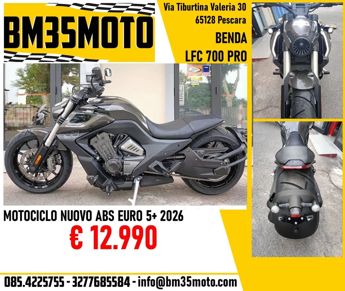 Benda Motorcycles LFC 700 Pro (2026)