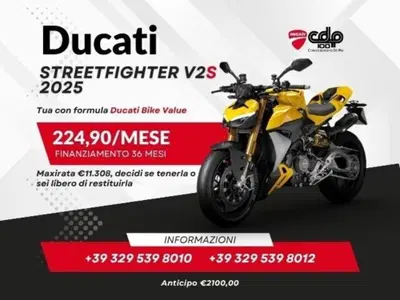 Ducati Streetfighter V2 S (2025 - 26) nuova