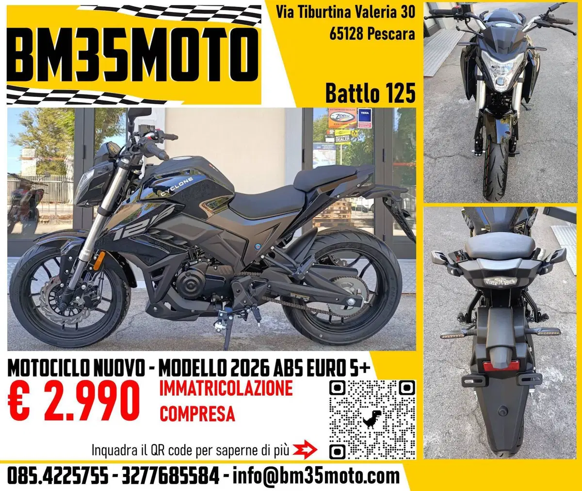 Cyclone Battlo 5S (2025 - 26)