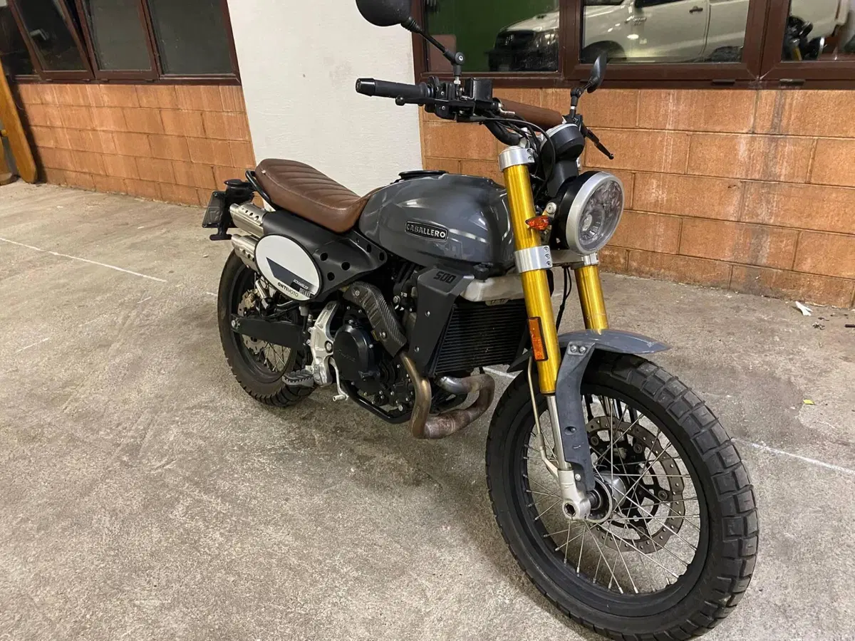 Fantic Motor Caballero 500 Scrambler Deluxe (2021 - 23) (4)