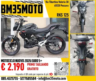 Keeway Motor RKS 125 (2025 - 26) nuova