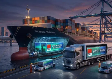 Non solo auto. Navi e camion: ecco le nuove frontiere delle batterie elettriche cinesi
