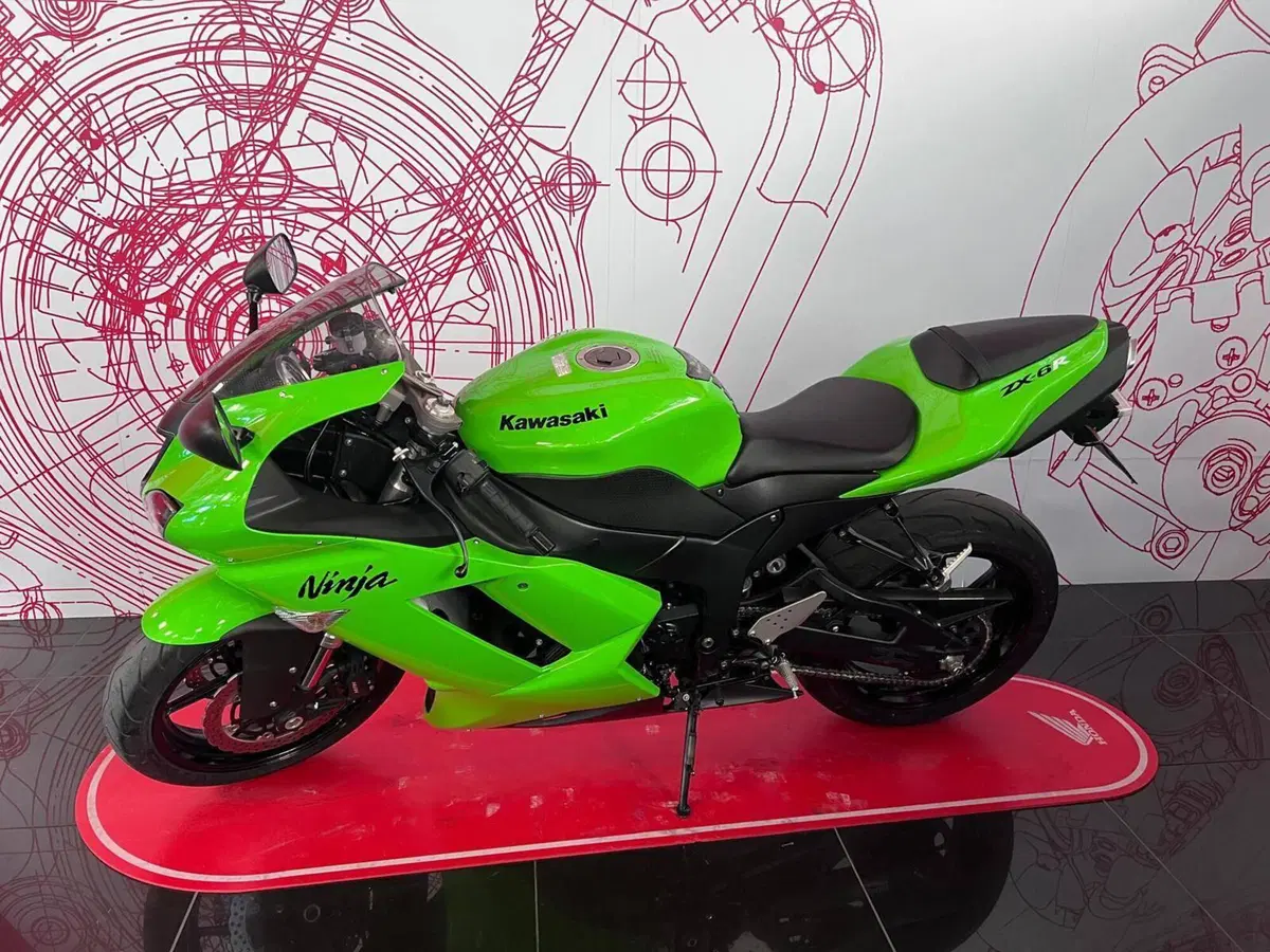 Kawasaki Ninja 600 ZX-6R (2007 - 08) (7)