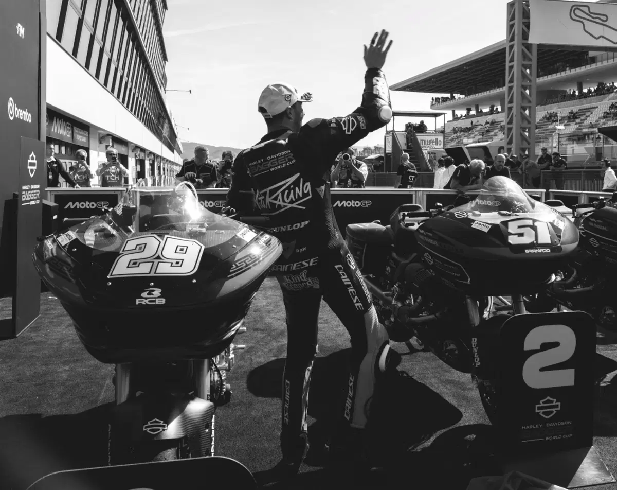La prima europea della H-D Bagger World Cup. Gutierrez e Iannone. È il delirio [VIDEO] (23)