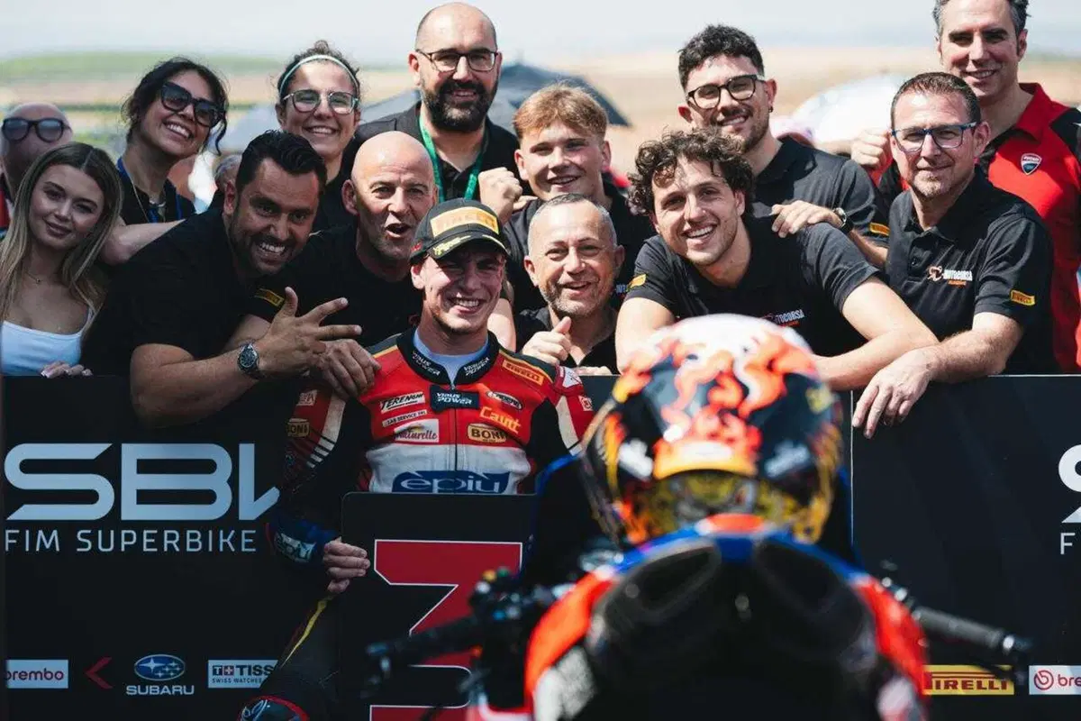 SBK 2026. GP d’Aragona. Nicolò Bulega in pole position al Motorland (20)