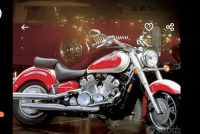 Yamaha XVS 1300A d'epoca
