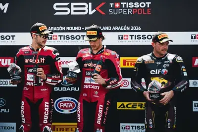 SBK. GP d&rsquo;Aragona. Nicol&ograve; Bulega piega Iker Lecuona e vince anche la gara sprint al Motorland [GALLERY]