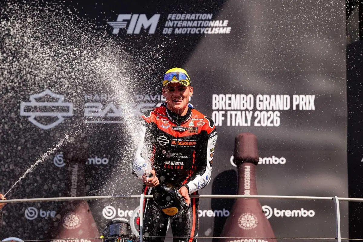 La prima europea della H-D Bagger World Cup. Gutierrez e Iannone. È il delirio [VIDEO] (3)