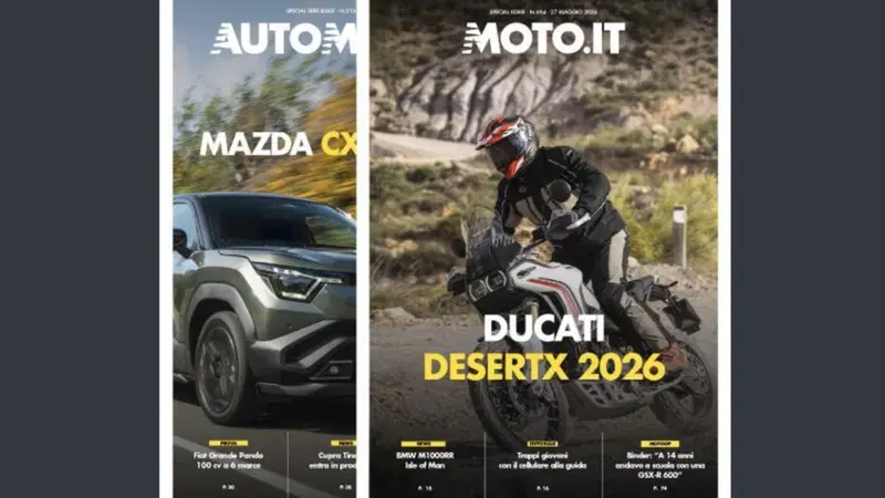 Scarica il Magazine n&deg;694 e leggi il meglio di Moto.it