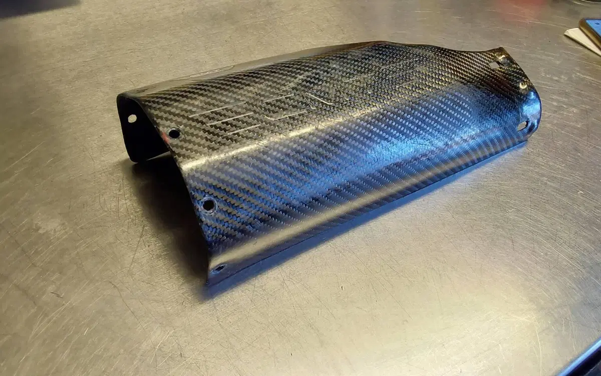 Parasilenziatore in carbonio CMT (2)
