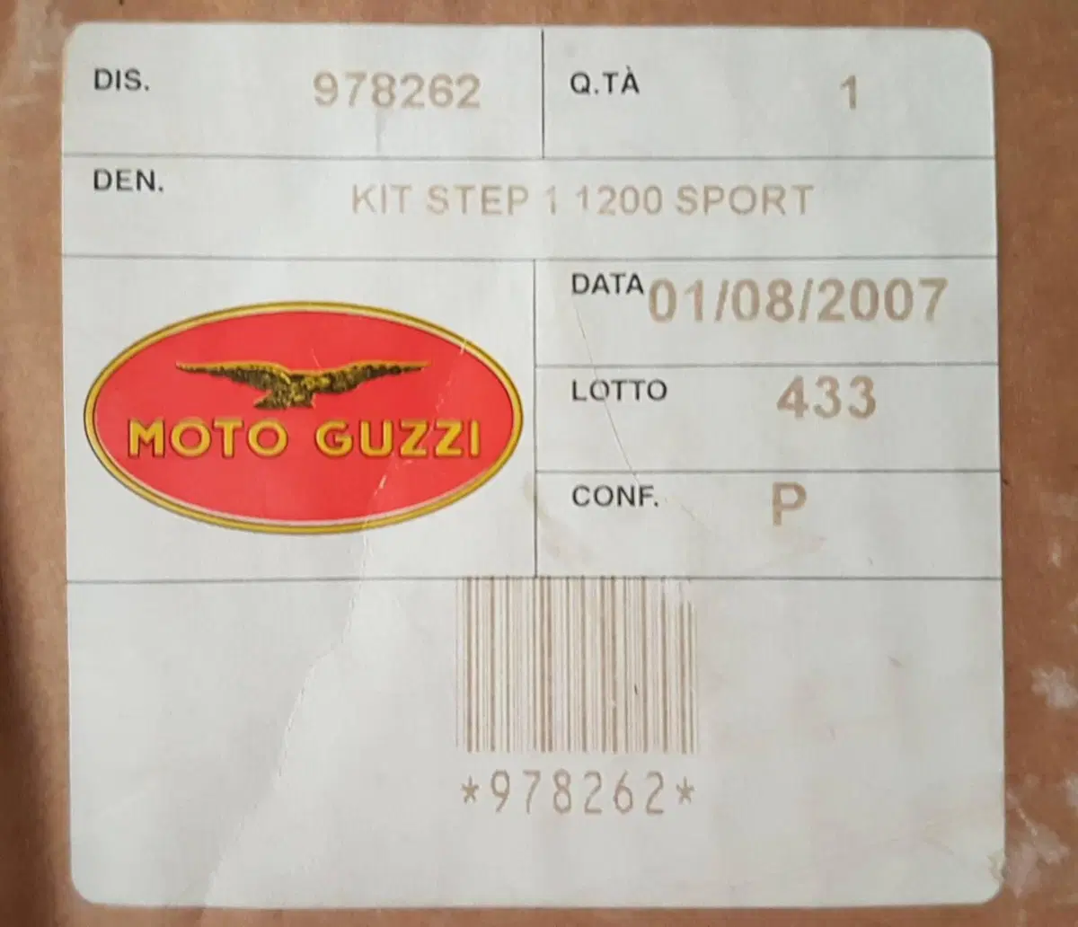 SCARICO COMPLETO RACING STEP 1 NUOVO MOTO GUZZI SP Lafranconi (4)