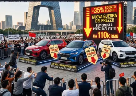 In Cina è scoppiata una nuova guerra dei prezzi? Cosa succede al settore dei suv