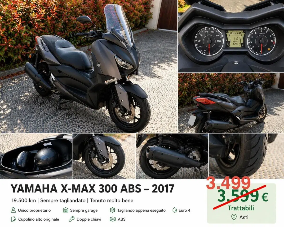 Yamaha X-Max 300 ABS (2017 - 20)