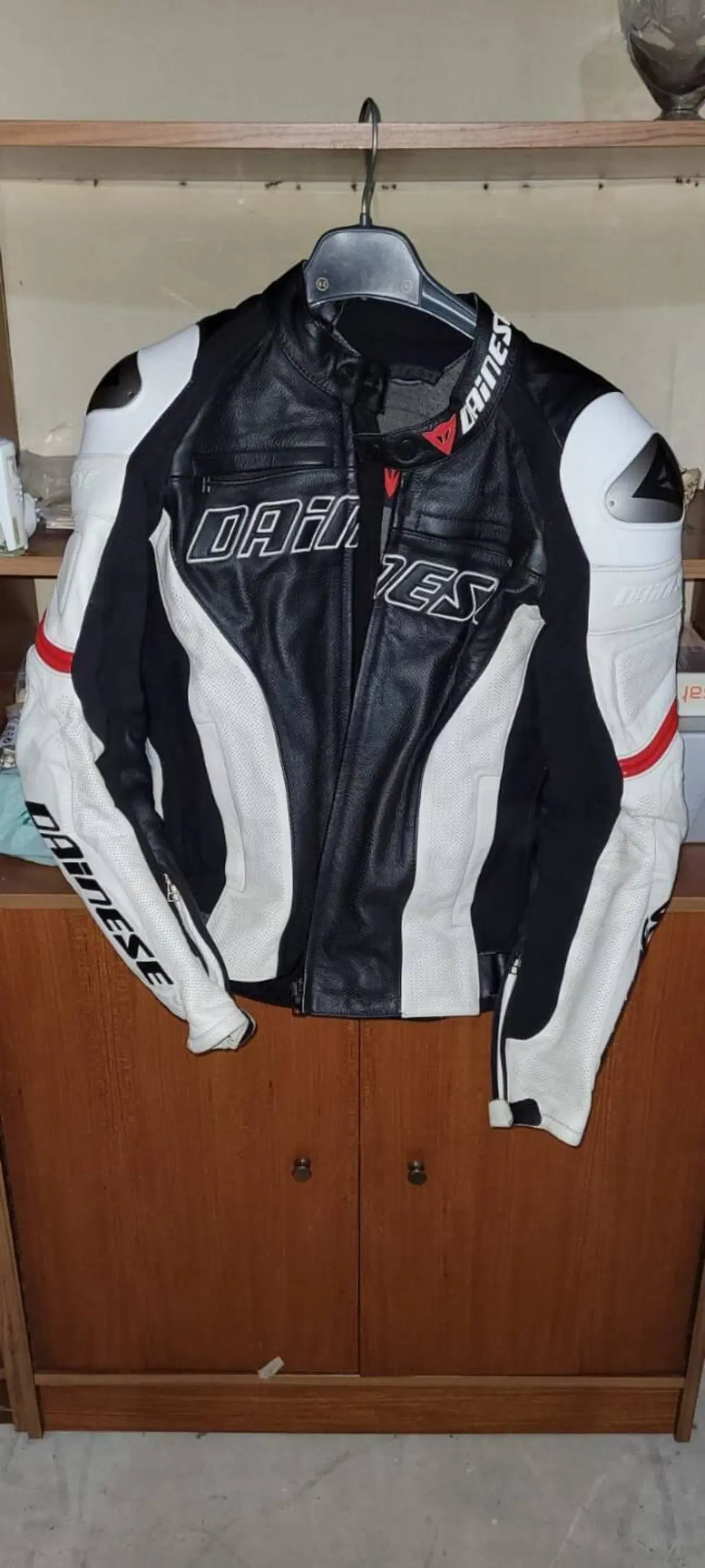 GIACCA IN PELLE DAINESE RACING 5 - TG 46
