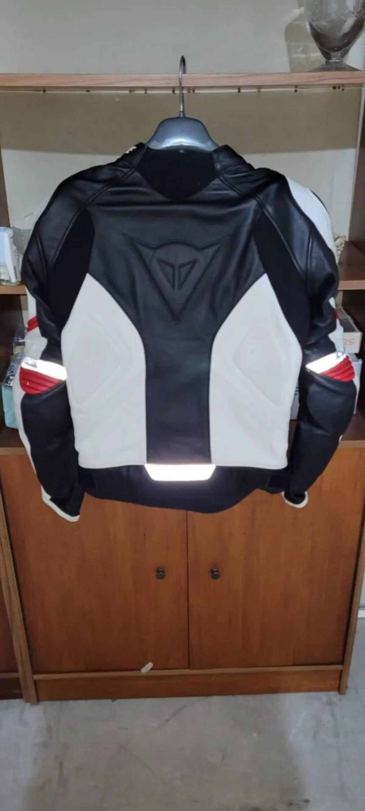 GIACCA IN PELLE DAINESE RACING 5 - TG 46 (5)