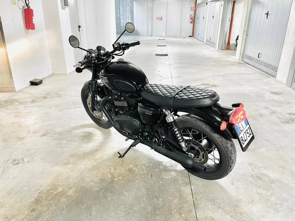 Triumph Bonneville T100 Black (2017 - 20) (4)