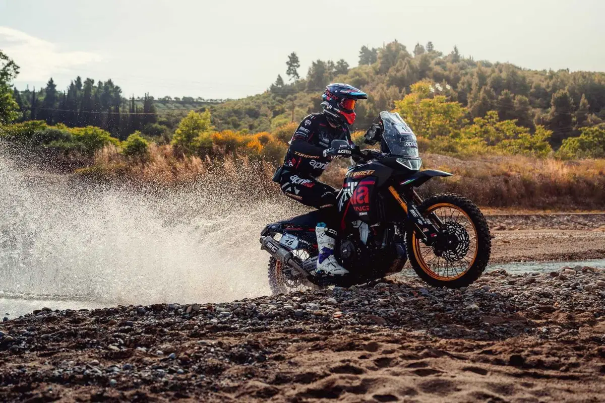 Rally-Raid. Jacopo Cerutti, Aprilia, ri-vince l’Hellas Rally Europeo TT (2)
