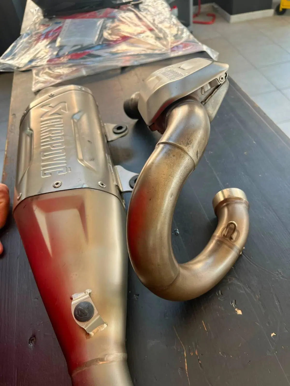Scarico completo Akrapovic per KTM, Gas Gas e Husq (3)