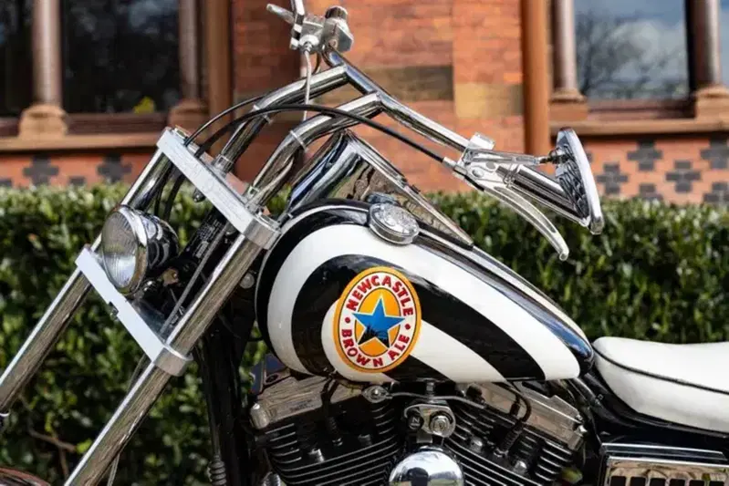 Lo Sportster personalizzato Newcastle di Kevin Keegan