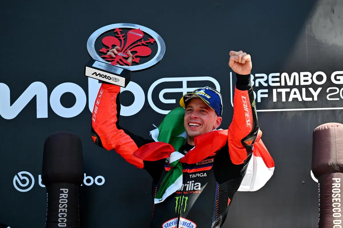 MotoGP 2026. Bezzecchi vince al Mugello con Aprilia ed entra nella storia: &egrave; il sesto italiano