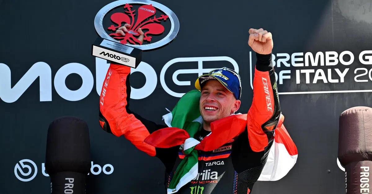 MotoGP 2026. Bezzecchi vince al Mugello con Aprilia ed entra nella storia: &egrave; il sesto italiano