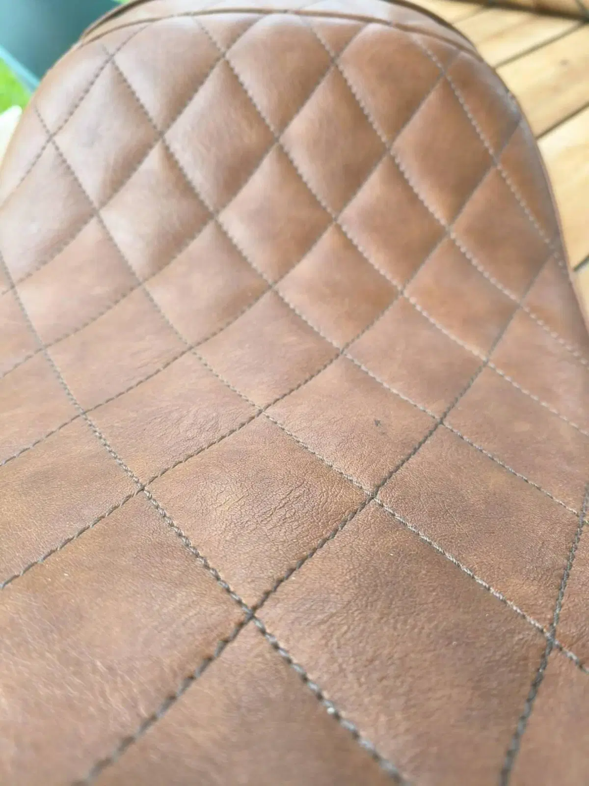 Sella cuoio Sahara Seats (con schiuma maggiorata) Sahara Seats per Triumph (3)