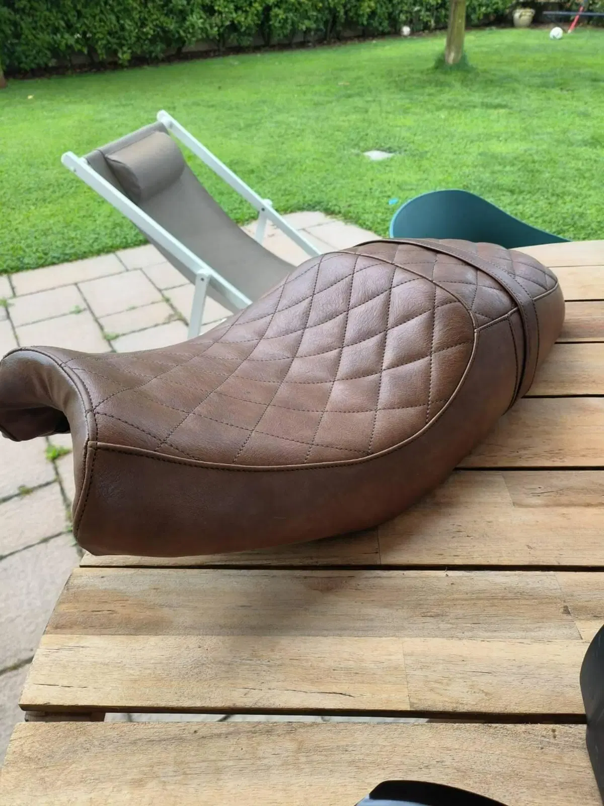 Sella cuoio Sahara Seats (con schiuma maggiorata) Sahara Seats per Triumph (4)