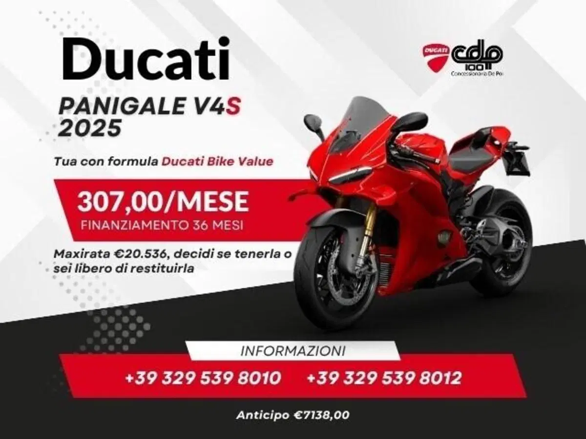 Ducati Panigale V4 S (2025 - 26)