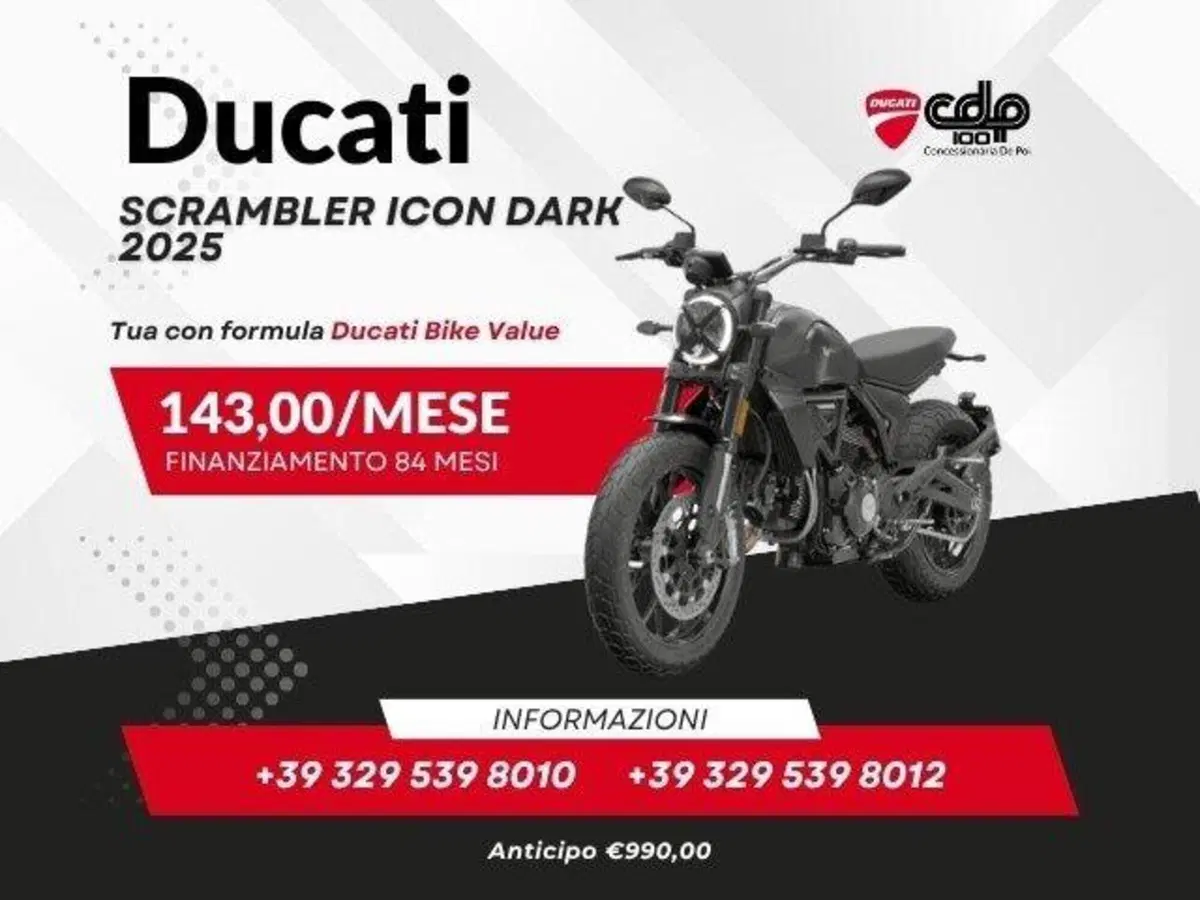 Ducati Scrambler 800 Icon Dark (2020)