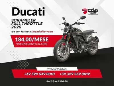 Ducati Scrambler 800 Full Throttle (2025 - 26) nuova