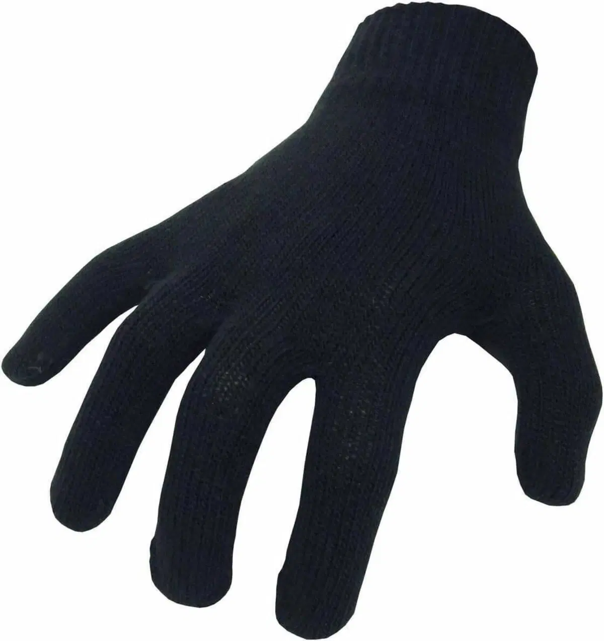 Sottoguanti Bike It Cotone Nero Taglia Unica