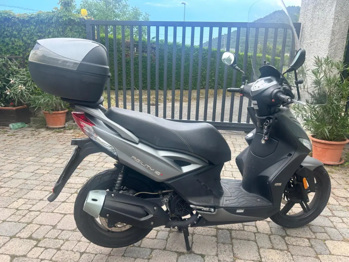 Kymco Agility 125 R16 + (2017 - 20) (4)