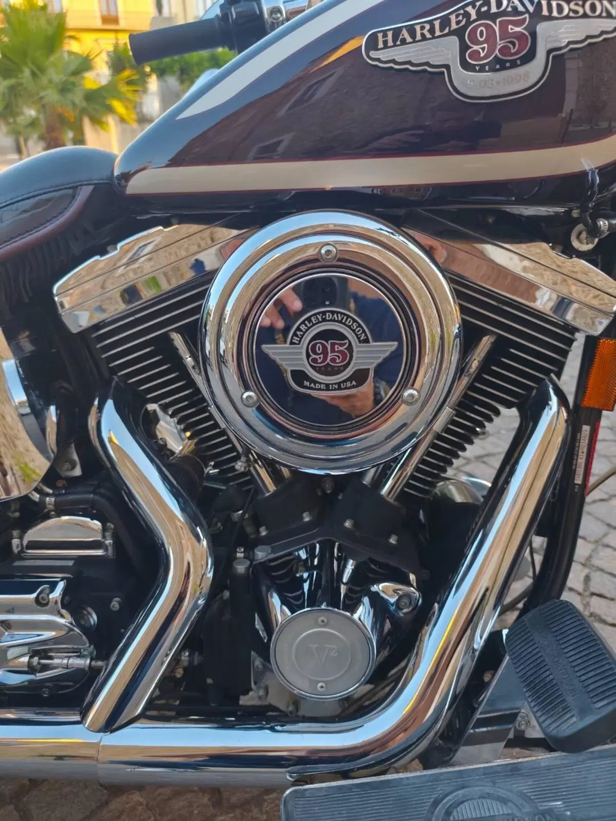 Harley-Davidson •	Harley-Davidson FLSTS Heritage Springer 95th (7)