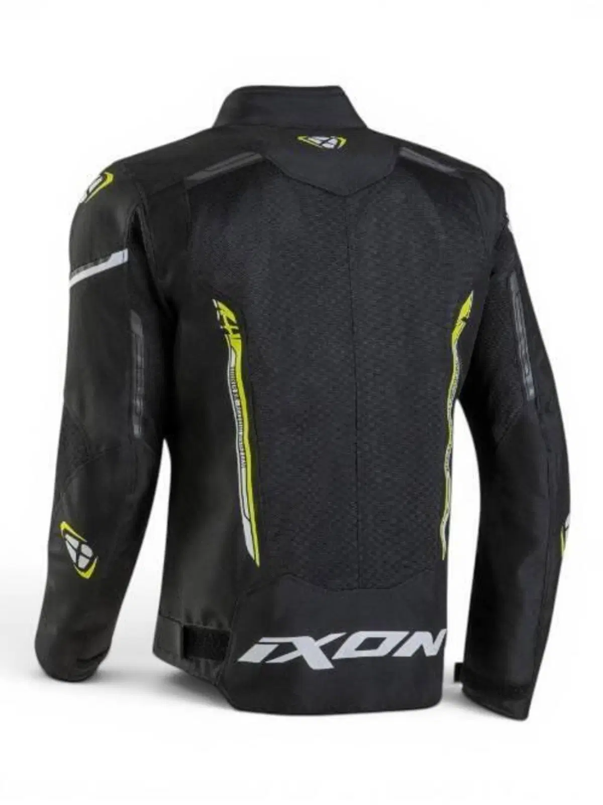 Giubbotto IXON mod. Striker Air nero giallo fluo (2)