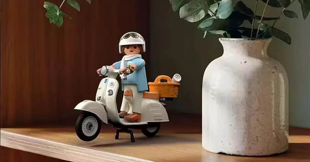 Anche Playmobil festeggia gli 80 anni di Vespa
