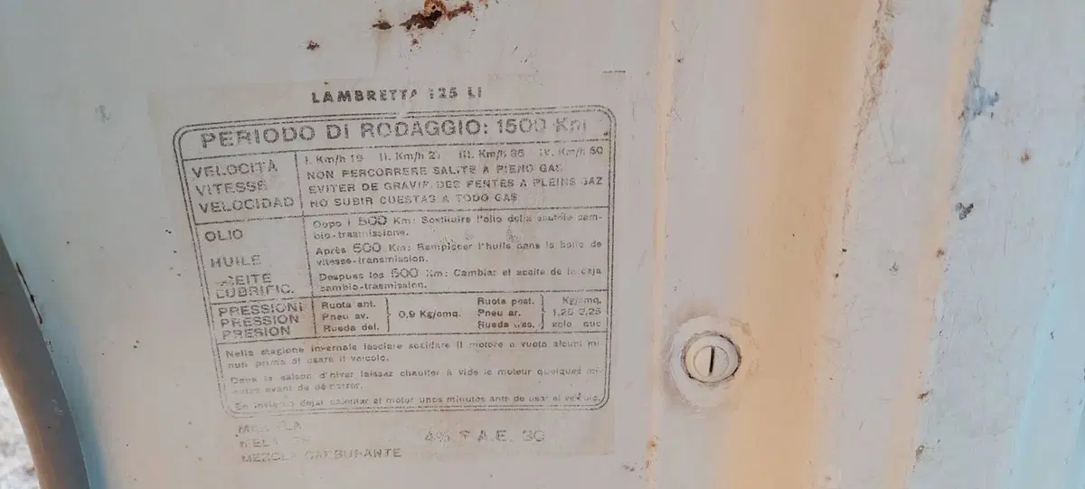 Lambretta 125 LI 1^serie  (13)