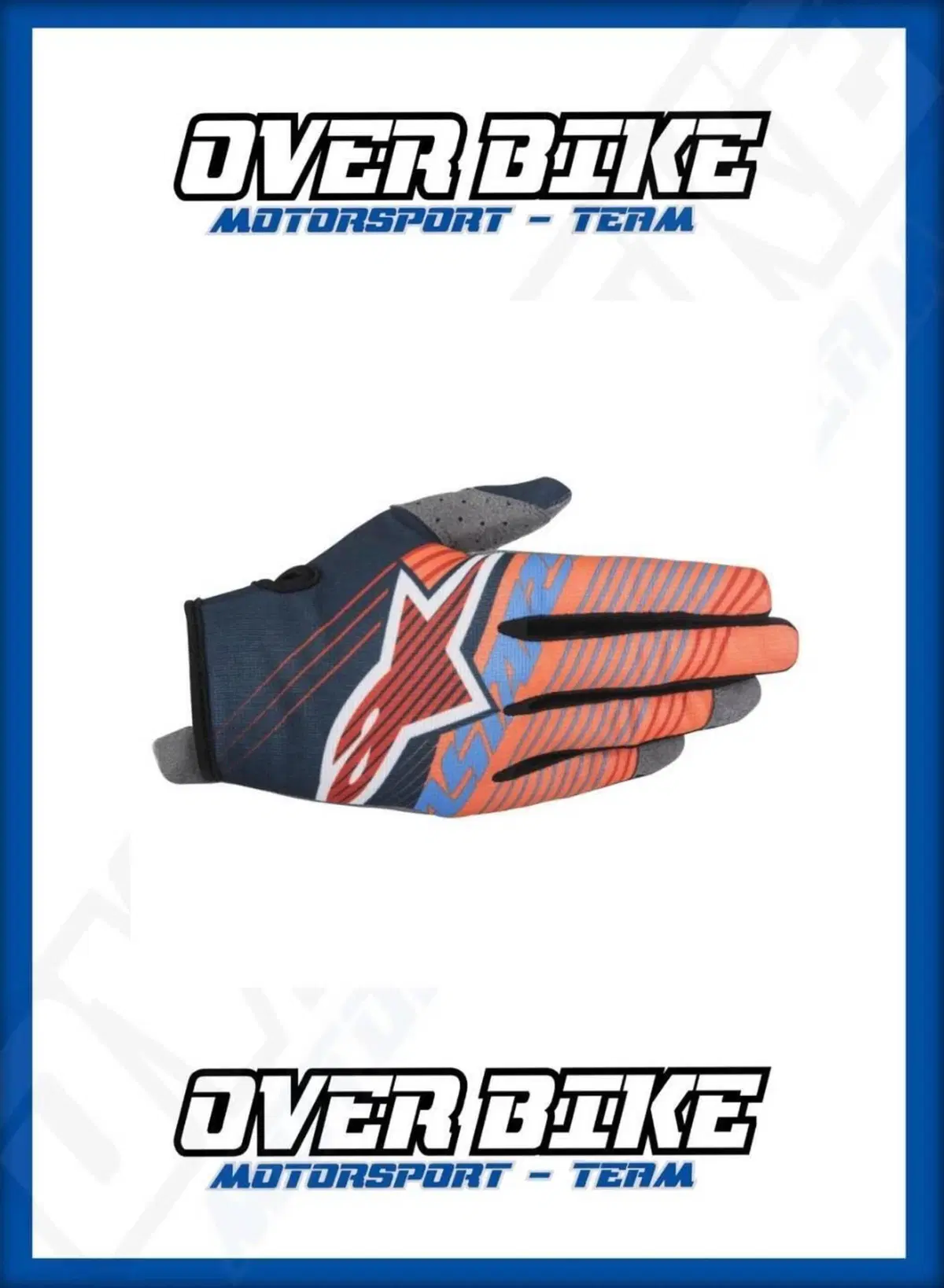 Guanti Alpinestars Radar Tracker M Petrol Orange